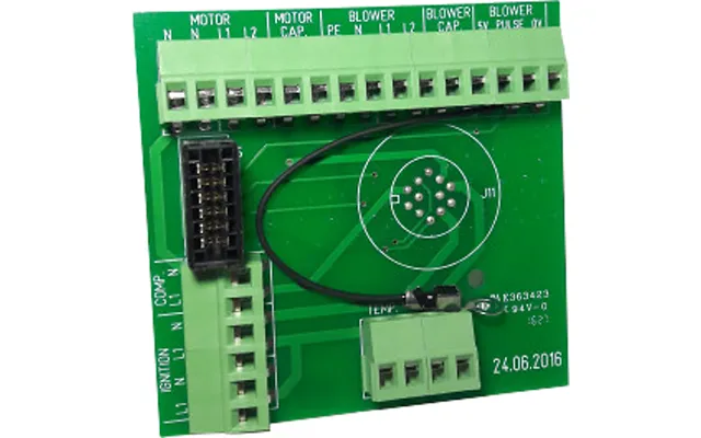 Scotte Motorprint 12pin Med Ntc Temperaturføler. Passer Til Brændere Med Flad Fotosensor Eller Monteret I Siden