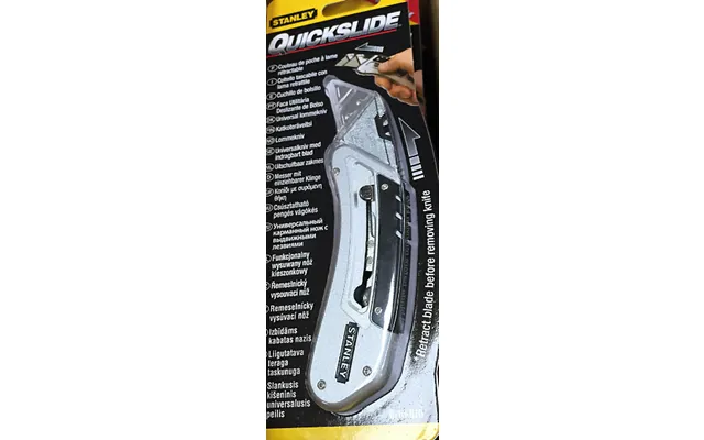 Stanley Arbejdslommekniv Quickslide T Fast Blad - Sb