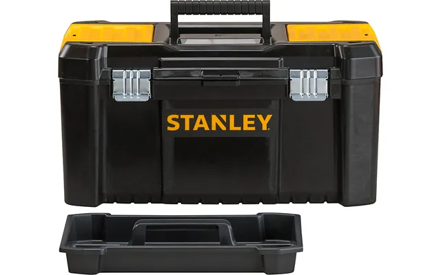 Stanley Værktøjskasse 48x25x25cm Stst1-75521 - Metal Plastik I Sort Gul
