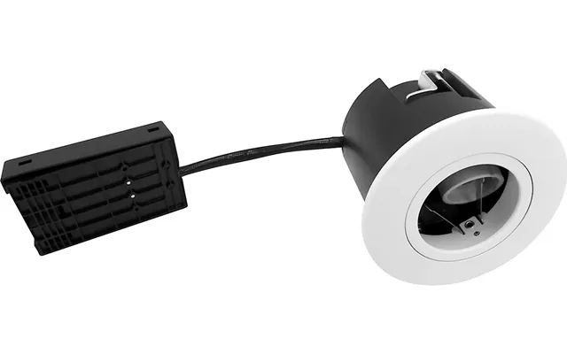 Swift Install V2 Gu10 230v Rund, Inden- Og Udendørs, U Lysk., Mat Hvid - Pak Á 10 Stk