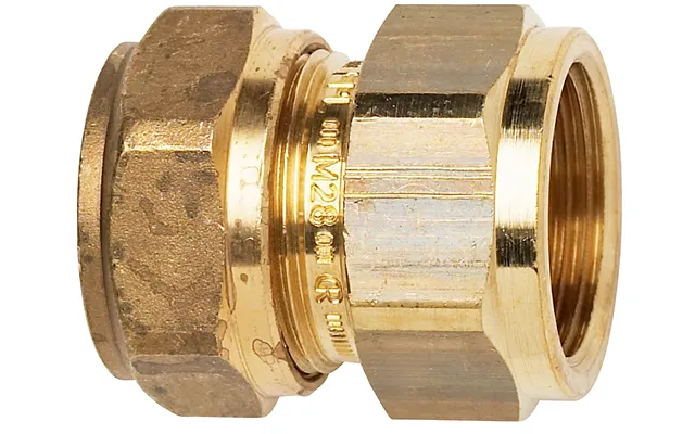 Ta Komp. Overgang Med Muffe 3 4'' - 22x3,0 Mm. Med Støttebøsning Til Pex