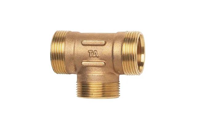 Ta Komp T-stykke M28x1,5. Uden Omløber. Messing Fpl