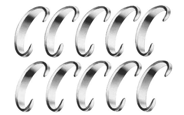 Tl-clips Til Rørisolering. Pose Á 100 Stk.