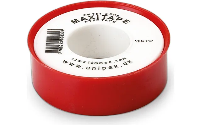 Unipak Maxitape Ptfe 12-0,1mm Gevindtape