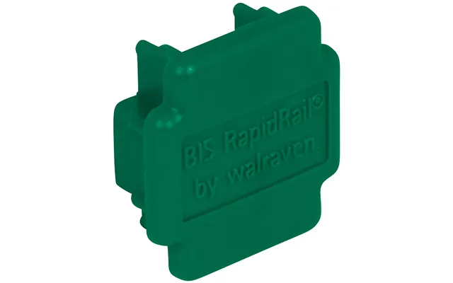 Walraven Endeprop Grøn Plast Pe Til Rapidrail Wm35 - 38x40mm