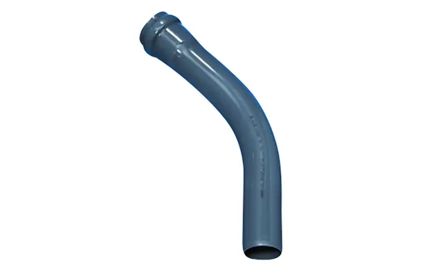 Wavin Pvc Bøjning 50 Mm 45 Pn10