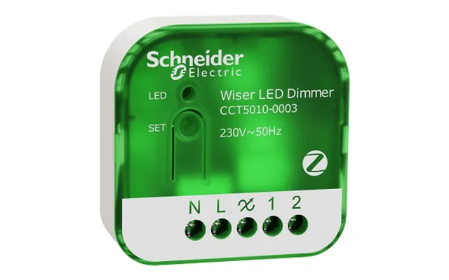 Wiser Multiwire Led Dimmer Puck - Trådløs Lysdæmper Puck Med Multiwire Teknologi