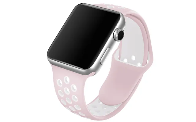 Apple Watch Rem 38mm 40mm Lyserød Silikone