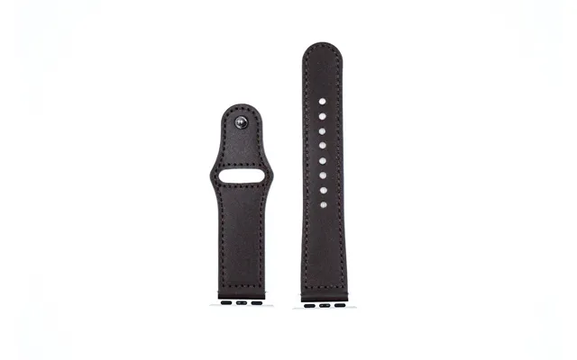 Apple Watch Rem Læder 38mm 40mm Mørkebrun