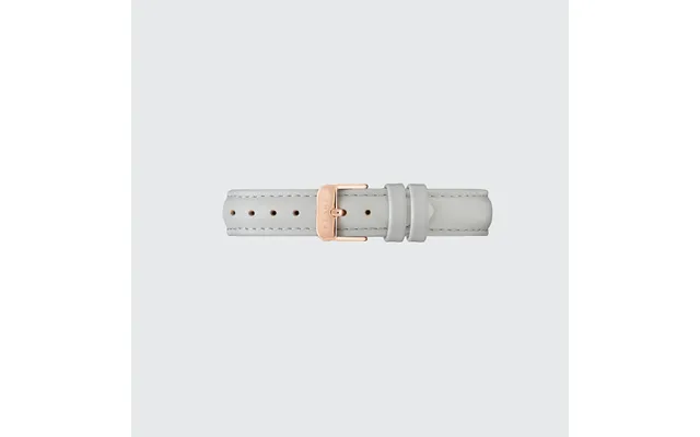 Klarf Petite Grå Rosegold Læder Urrem