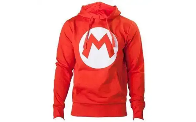 Nintendo M Logo Red Hoodie