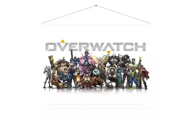 Overwatch Wallscroll Heroes