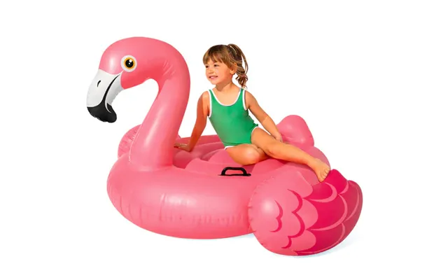 178 Cm Oppustelig Flamingo Badedyr Til Børn