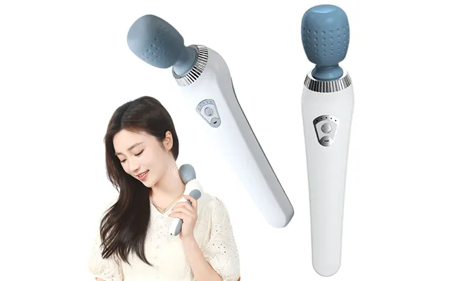 Elektrisk Håndholdt Massageapparat Med 5 Intensiteter Genopladelig Muskelmassager Til Nakke - Ryg