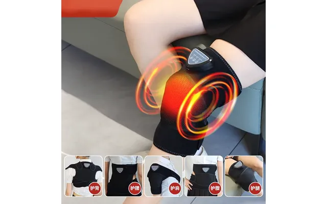 Elektrisk Knæ- & Rygmassager Med Varmefunktion