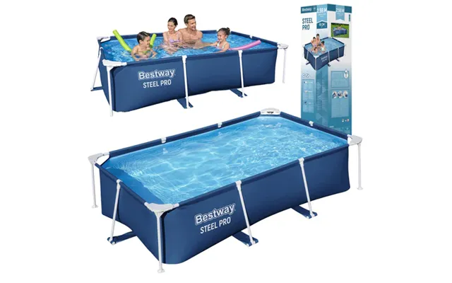 Havepool 259x170x61 Cm Frame Pool Til Hele Familien