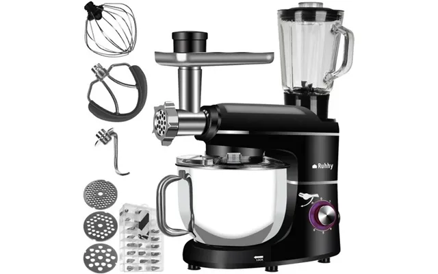 Køkkenmaskine 3-i-1 Med Blender Og Kødhakker 2200w