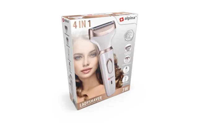 Ladyshaver 4-i-1 Med Genopladeligt Design Og Usb Opladning