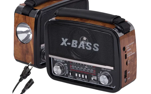 Retro Radio - Bærbar Med Fm Am Sw