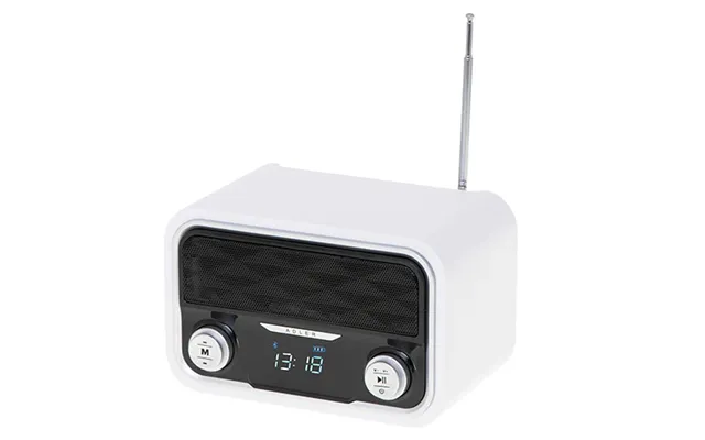 Trådløs Bluetooth Radio Med Fm - Usb & Sd Genopladelig