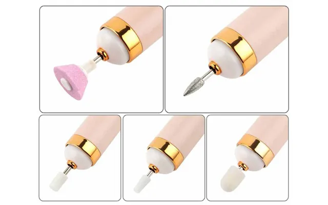 Trådløs Neglefil Til Manicure Og Pedicure Med Usb-opladning