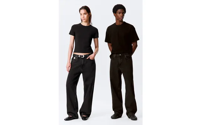 Galaxy Mid Rise Loose Straight Unisex Jeans