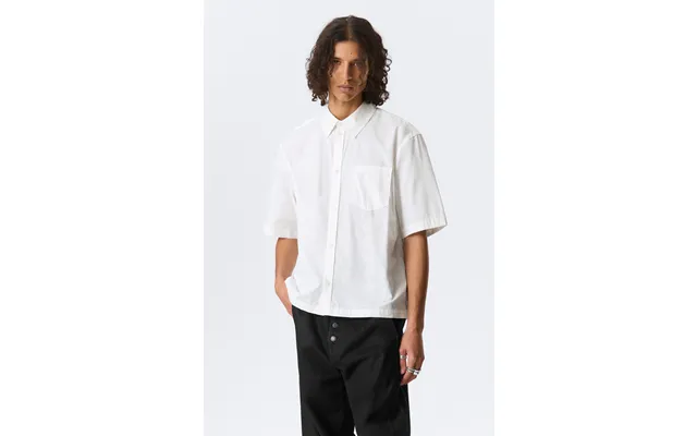 Relaxed Fit Short-sleeved Cotton Shirt