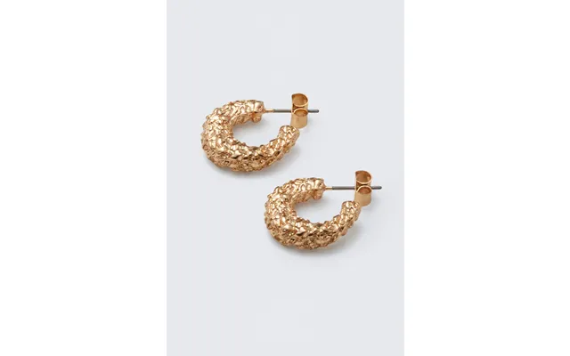 Smashed Chunky Hoop Earrings