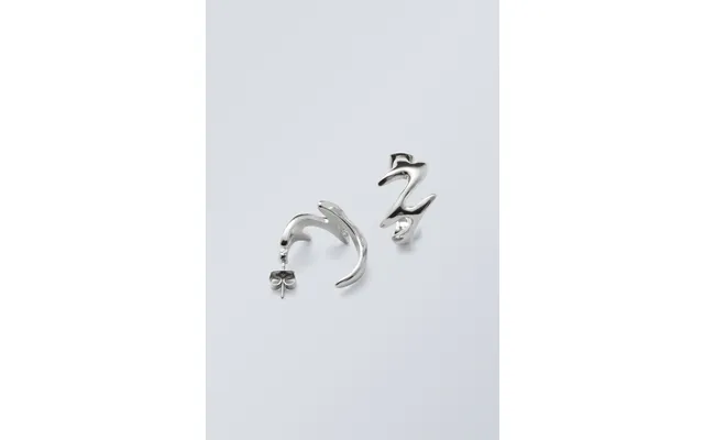 Zig-zag Hoop Earrings
