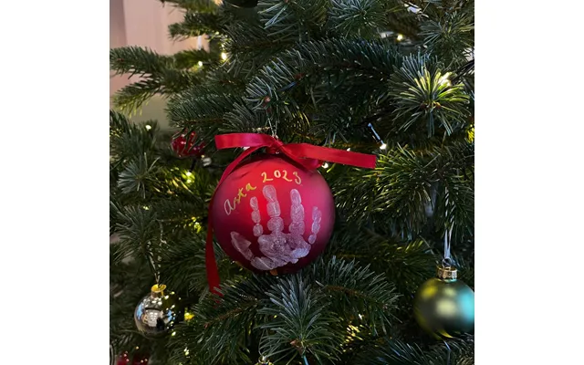 Julekugle Til Håndaftryk
