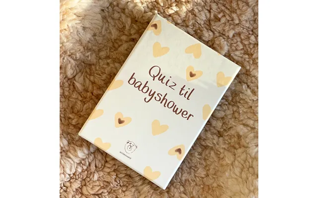 Mindekort - Quiz Til Babyshower 30 Kort