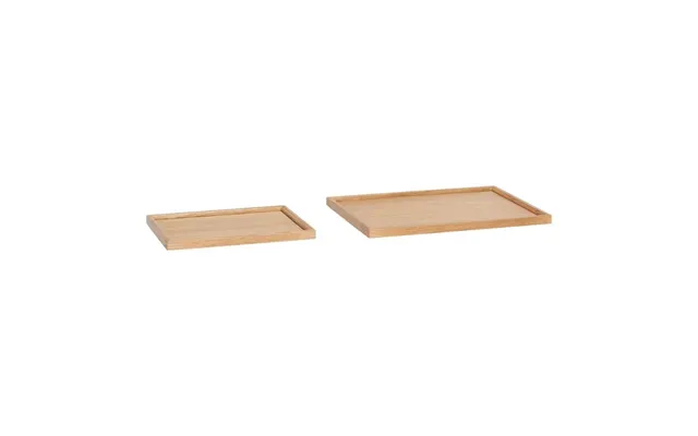 Hübsch Frame Bakker I Egetræ 25-35x35-47 Cm Sæt Af 2