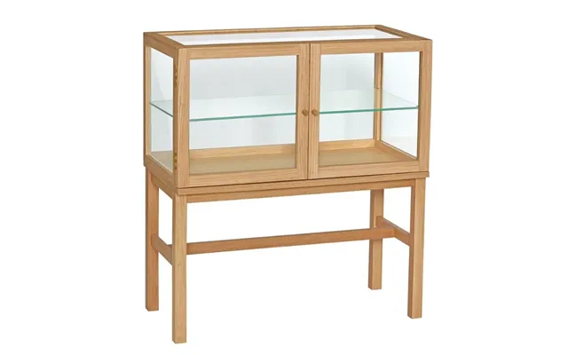 Hübsch Poetic Stor Opbevaringskasse I Egetræ Og Mdf 80x40x88 Cm