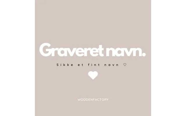 Graveret Navn
