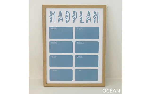 Madplan Med Ugedage - Nej Tak Ocean