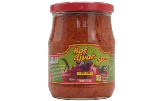 Bas Ajvar Paste Stærk 580 Ml