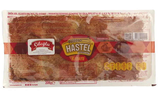Hastel Kadayif - Tørrede 200 G