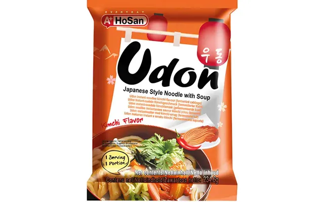 Madspildsvare A Hosan Udon Nudler Japanese Kimchi 232,6 G product image
