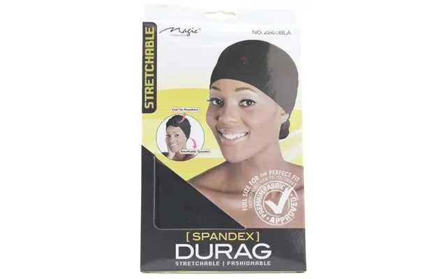 Magic Spandex Durag - Sort