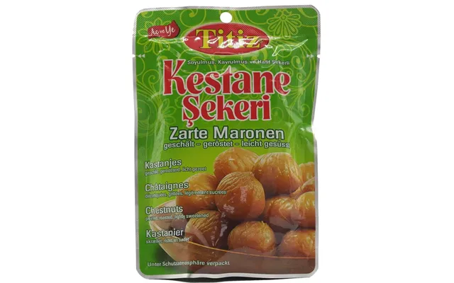 Titiz Ristede & Sødede Kastanjer 125 G