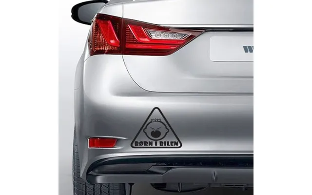 Børn I Bilen - Wallsticker