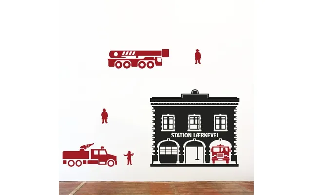 Brandstation - Wallsticker