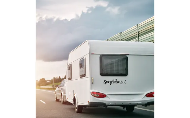 Din Egen Tekst På Campingvognen - To Linjer