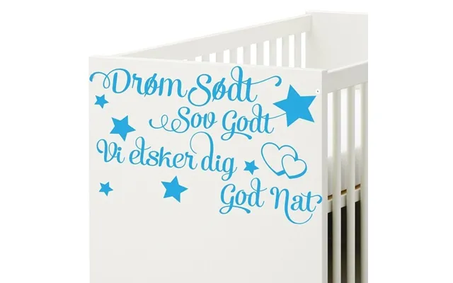 Drøm Sødt - Wallsticker