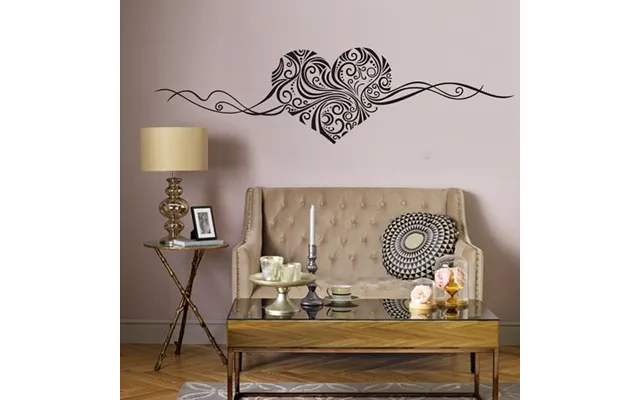 Hjerte - Wallsticker