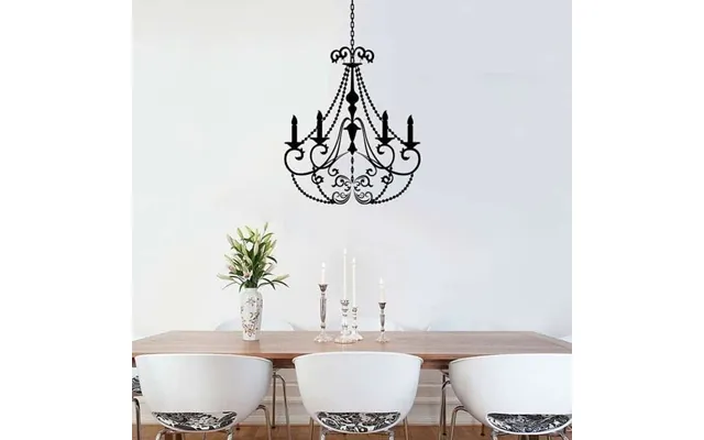 Lysekrone - Wallsticker