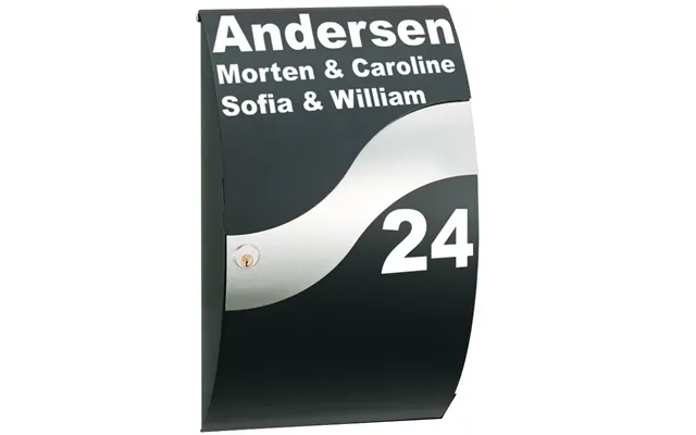 Navn Til Postkassen - Wallsticker