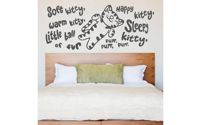 Soft Kitty - Wallsticker