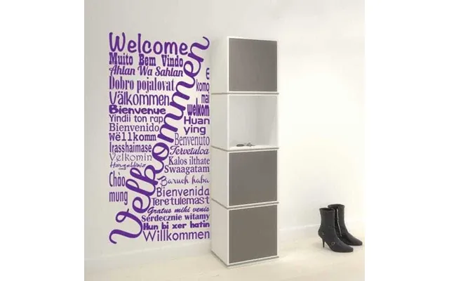Velkommen - Wallsticker