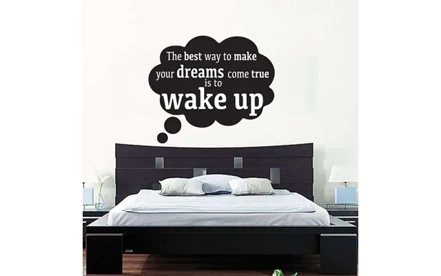 Wake Up - Wallsticker